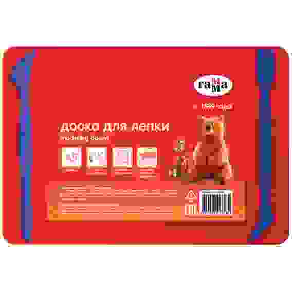 Доска для лепки Гамма, А5+2 стека, пластик, красный