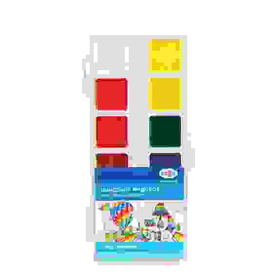 Акварель Гамма &quot;Классическая&quot;, медовая, 12 цветов, без кисти, пластик. упак., европодвес NEW