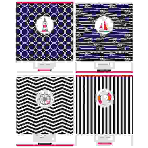 Тетрадь 48л., А5, клетка ArtSpace "Стиль. Yacht style", эконом