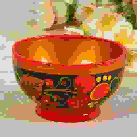 Салатник, малый, 11×6 см, хохлома 838833