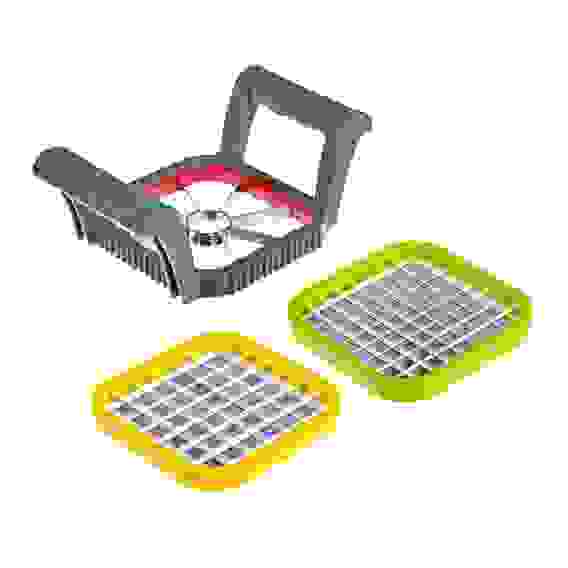 Овощерезка со сменными насадками, 16х10,5х6см