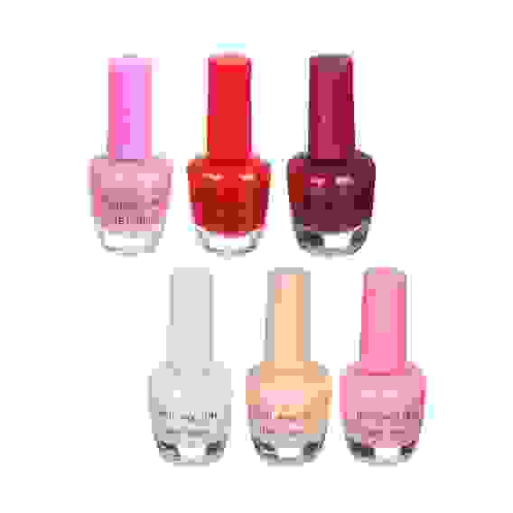 Лак для ногтей, 18мл, 6 цветов