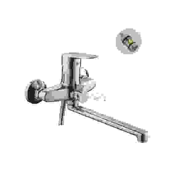 Смеситель для ванны и умывальника 40к F22703-B FRAP див корп L-нос