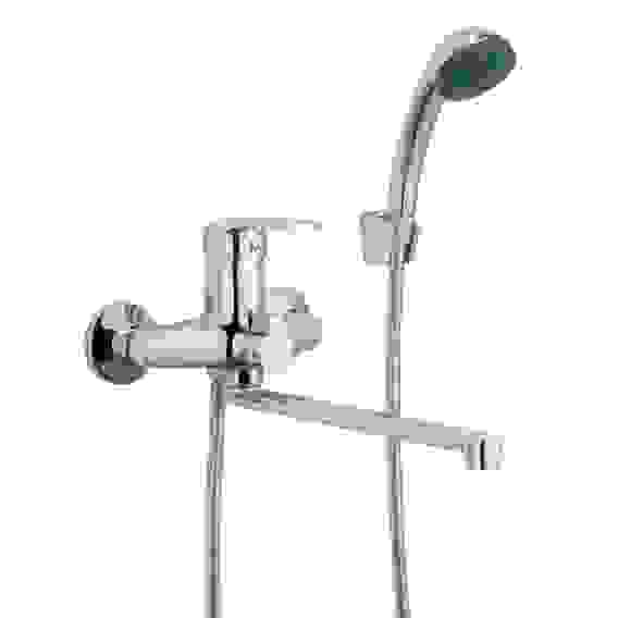 Смеситель для ванны и умывальника 40к F22701-B FRAP див корп L-нос