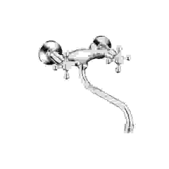 Смеситель для кухни настенный 1/2 кер F4608 FRAP Крест нижний