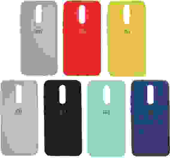 Чехол Xiaomi Redmi 8 цветной силикон