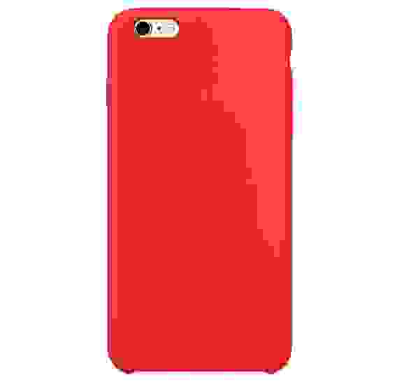 Чехол подходит для iPhone Silicon Case 6 Red