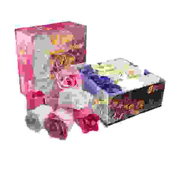 Мыльные цветы &quot;Розы&quot; в коробке 9 шт. &quot;Банные штучки&quot;/18