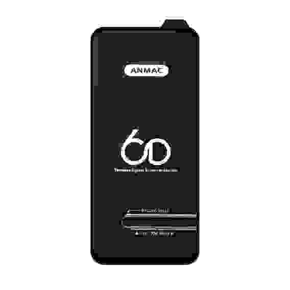 Защитное стекло Sam S22 Plus Anmac 6D Black без упаковки Арт.1137262