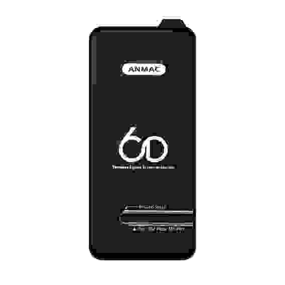 Защитное стекло XM Poco M3 Pro Anmac 6D Black без упаковки Арт.1137290