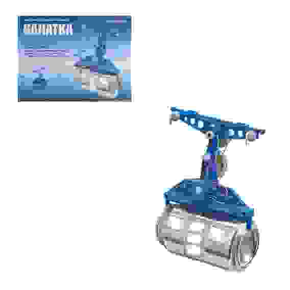 Конструктор робототехника \"Канатка\", электромотор, 2ААА, ABS, металл, 16,5х6х12,5см ИГРОЛЕНД