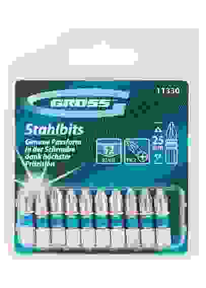 Бита PH2х25, сталь S2, //GROSS