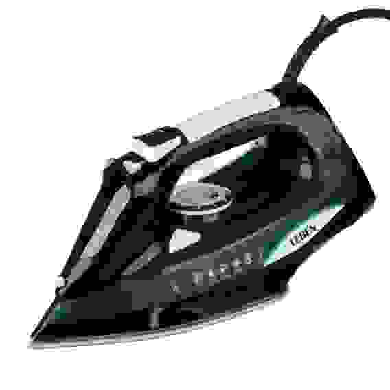 Акция! Утюг с отпаривателем 2200 Вт, подошва–керамическое покрытие, синий LEBEN