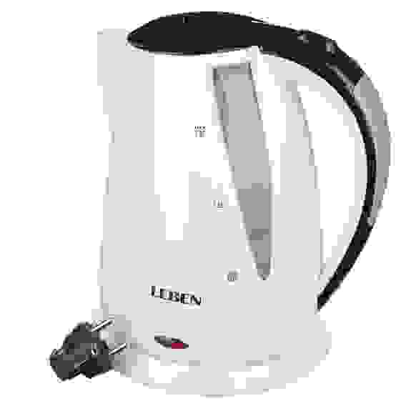 Акция! Чайник электрический 1,8л, 1500Вт, 220-240В, 50Гц., пластик LEBEN