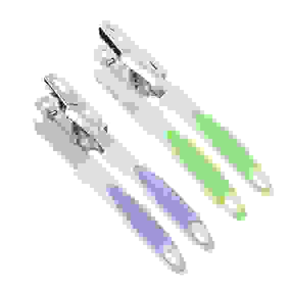 Открывалка для консервных банок &quot;Смарт&quot;, 21х4,5х3,7 см, нерж.сталь, полипропилен, 2 цв. VETTA