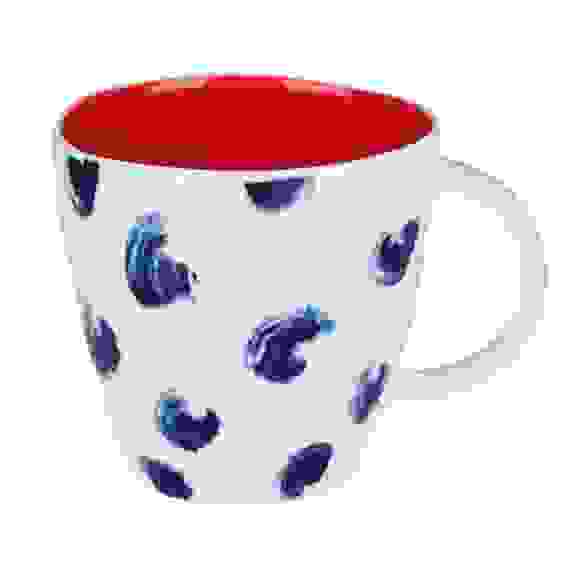 Кружка, 380мл, 9х7,5х9см, керамика MILLIMI Индиго