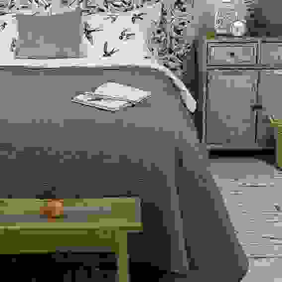 Покрывало с эффектом вареного хлопка 220х240см, 100% полиэстер, 2 цвета PROVANCE