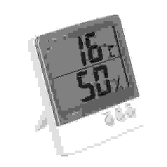 Термометр электронный 2 режима, с уличным датчиком, пластик, 10,8x10см, HTC-3 INBLOOM