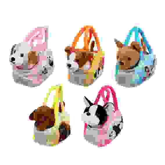 Игрушка мягкая в сумке, полиэстер, 16х19см, 5 дизайнов МЕШОК ПОДАРКОВ