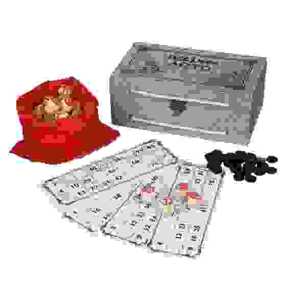 Лото в подарочной коробке 24х12,5х9см, МДФ, дерево, текстиль LDGames