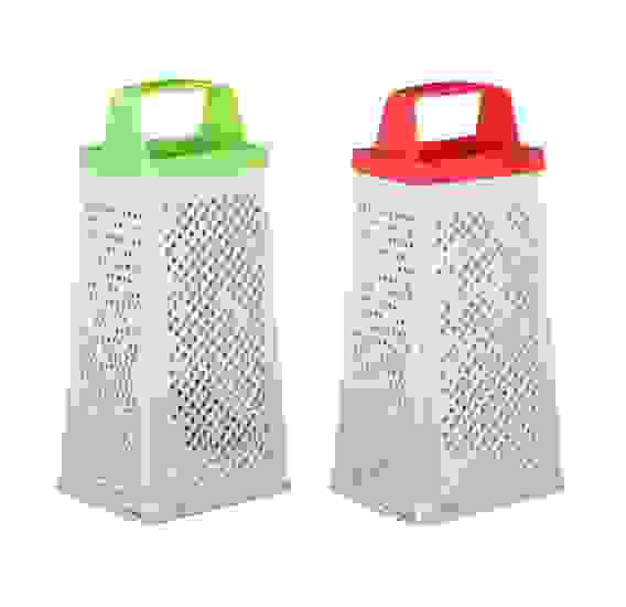 Терка 4-х сторонняя 23х11х8,6см, жесть, Т-1