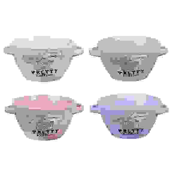 Акция! Салатник, 155мм, 680мл, керамика, 4 цвета Мурмур