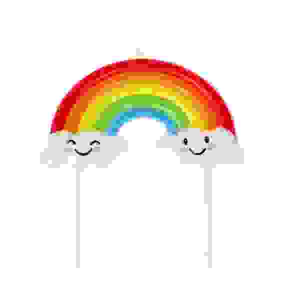 Акция! Свеча для торта, радуга, 8 см, 11 см, парафин FNtastic