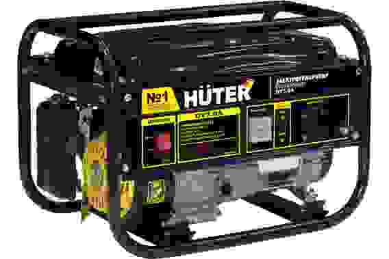 Генератор бензиновый Huter DY3.0А 64/1/56 2,8кВт, 220В, 4-х такт, 15л, ручной стартер