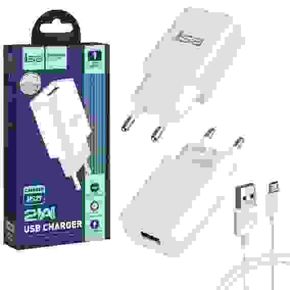 СЗУ MIcro USB 2 USB HS27 ISA белый (гарантия 2 недели)