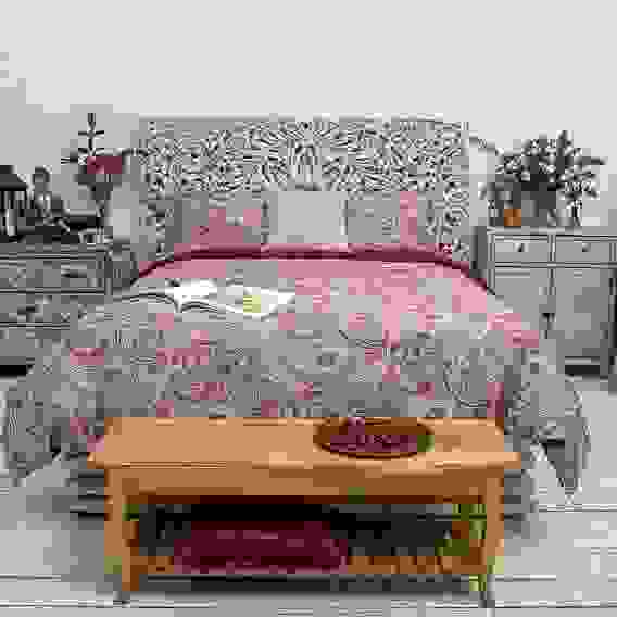 Комплект пост белья 1,5 (4пр.) сатин, 100% хлопок, 130гр/м, 4 дизайна PROVANCE Шафрэ