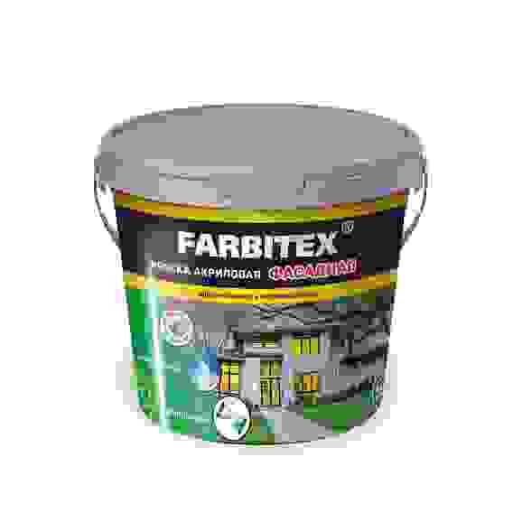 Краска акриловая фасадная 13кг Farbitex