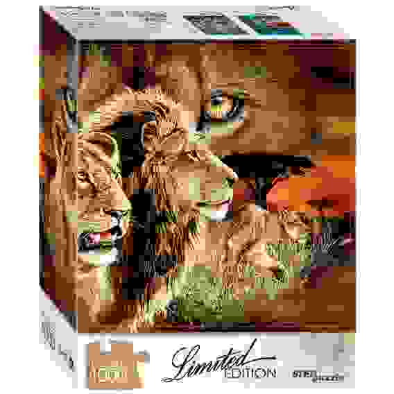 Пазл 1000 эл. Step Puzzle &quot;Limited Edition. Найди 10 львов&quot;