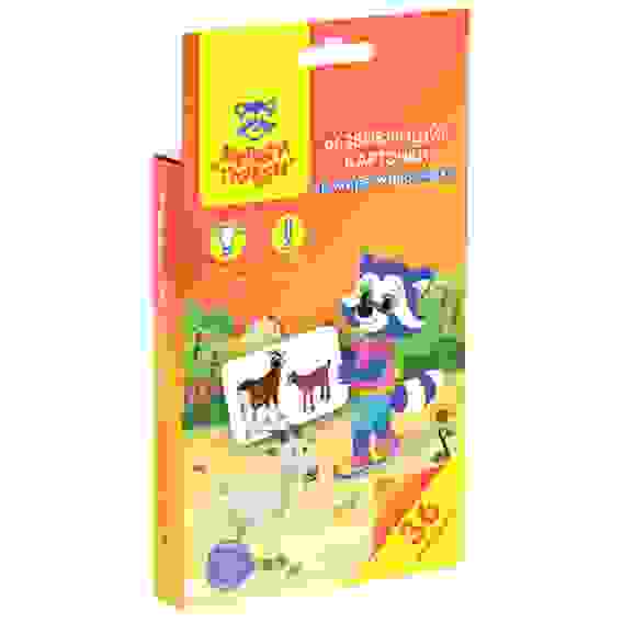 Развивающие карточки Мульти-Пульти &quot;В мире животных&quot;, 36шт., картон, европодвес