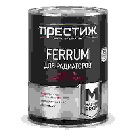 Эмаль акрил 0,9кг д/рад (белый) FERRUM 150° ПРЕСТИЖ