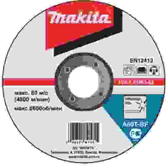 Диск отрезной 180х3,2х22,23 Makita Р-52934 сталь