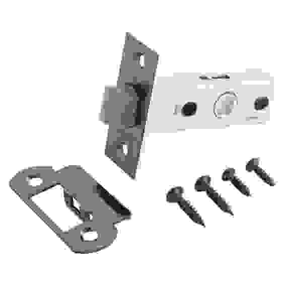 Защелка м/к АЛЛЮР АРТ L45-8-P BN черный никель овал.торц.планка