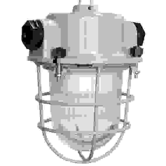 Светильник светодиод. 01-009-204 Шахтер 36В 6000К IP54 750Лм подвесной с решеткой Спецсвет