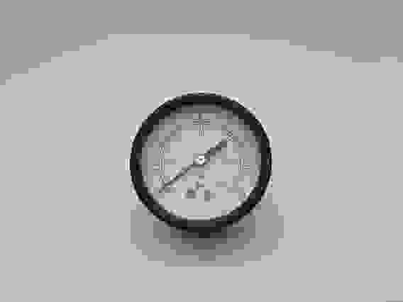 Манометр BRAIT G1/4"А (аксиальный) сталь, диаметр 50мм, 8бар 9700028316