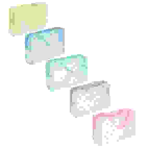 Косметичка банная, ПВХ, 24х15х7см, 3-5 цветов, ББ19-15