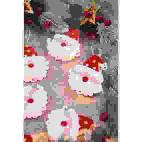 Гирлянда эл. насадка \"Дед Мороз\" 2м, 10LED*шампань, пост.свеч, ПВХпрозр, 2хАА СНОУ БУМ