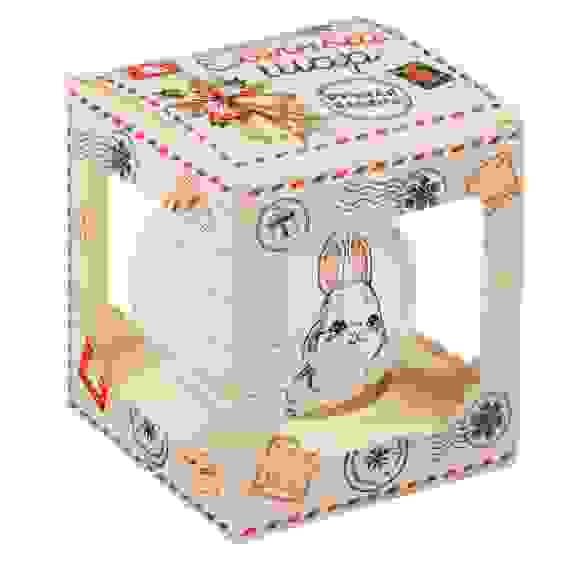 Шар \"Символ Года\", 85 мм, стекло, 2023 СНОУ БУМ