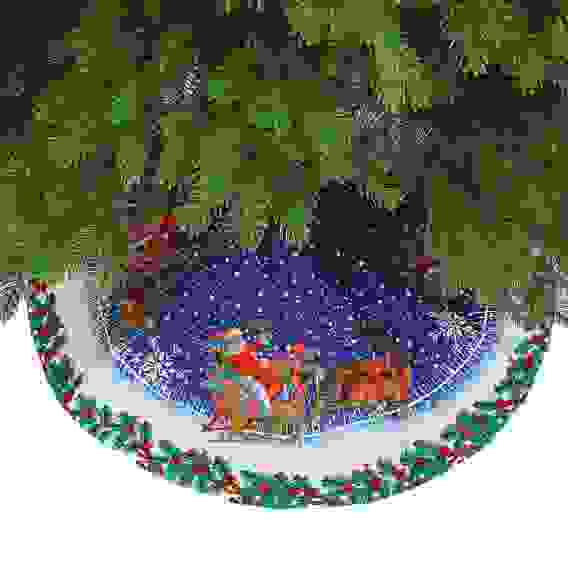 Юбка под елку декоративная, 70см, полиэстер СНОУ БУМ