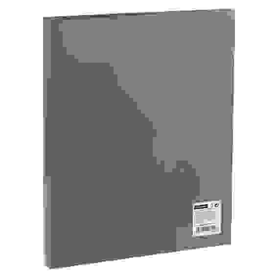 Папка на 4 кольцах OfficeSpace, 25мм, 500мкм, серая
