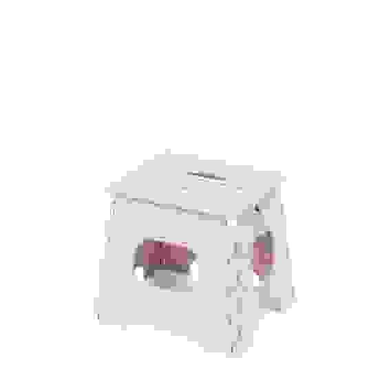 Табурет &quot;Плетенка&quot; малый складной (беж.-коричневый)