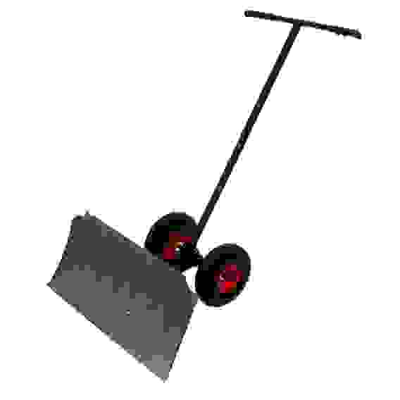 Движок для снега (скрепер) на больших колёсах оцинкованный