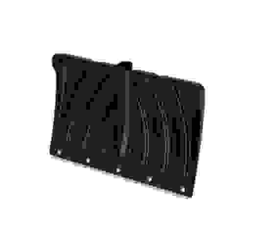 Лопата снеговая 440х315мм, &quot;Крепышок&quot;, с планкой