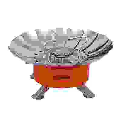 Плитка газовая к бал. с цанговым захватом портативная с лепестками малая ЕРМАК