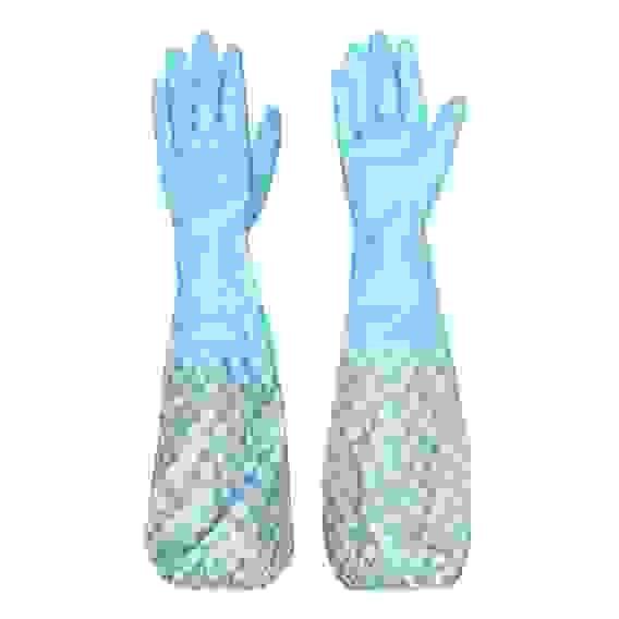 Перчатки хозяйственные, удлиненные с утеплением, 45см, пара 120г, L VETTA