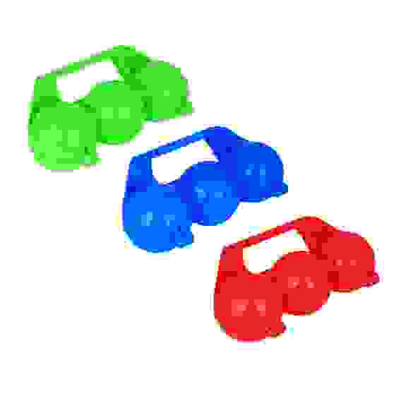 Снежкостроитель на 3 шт, 18х10х6см, PE, 3 цвета SILAPRO