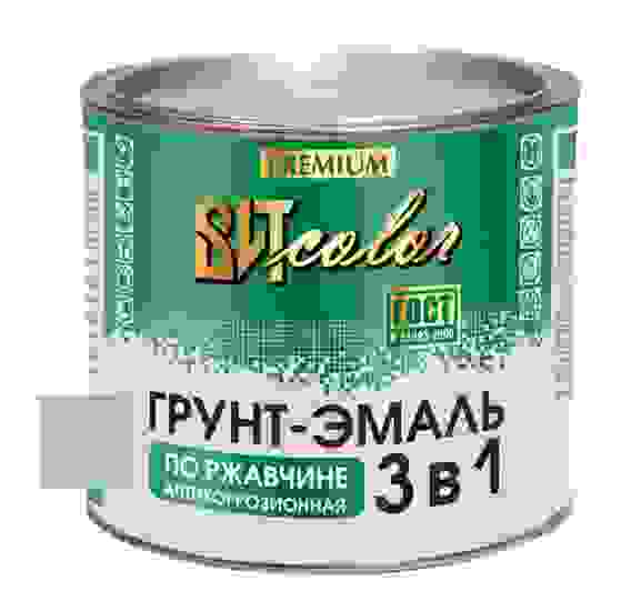 Грунт-эмаль по ржавчине ВИТ color 5кг серая